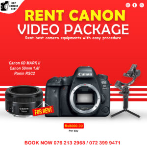 Canon 6D Mark ii Video Package